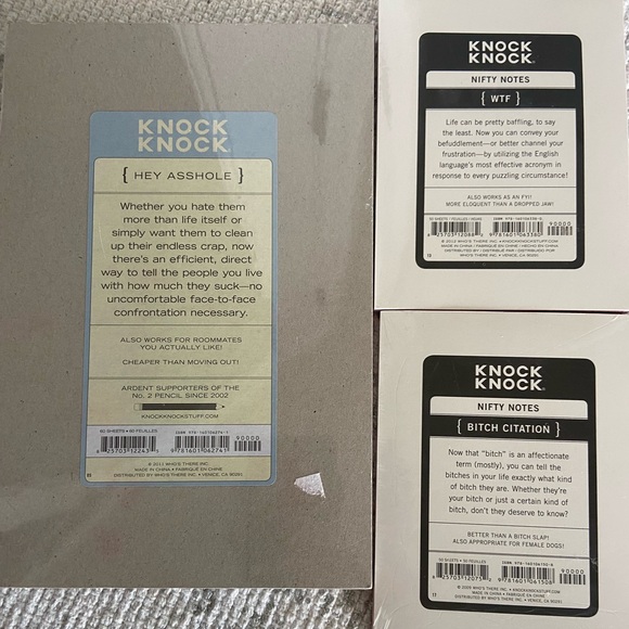 New adult notepads. If your office has a sense of humor these are perfect! - Picture 2 of 2